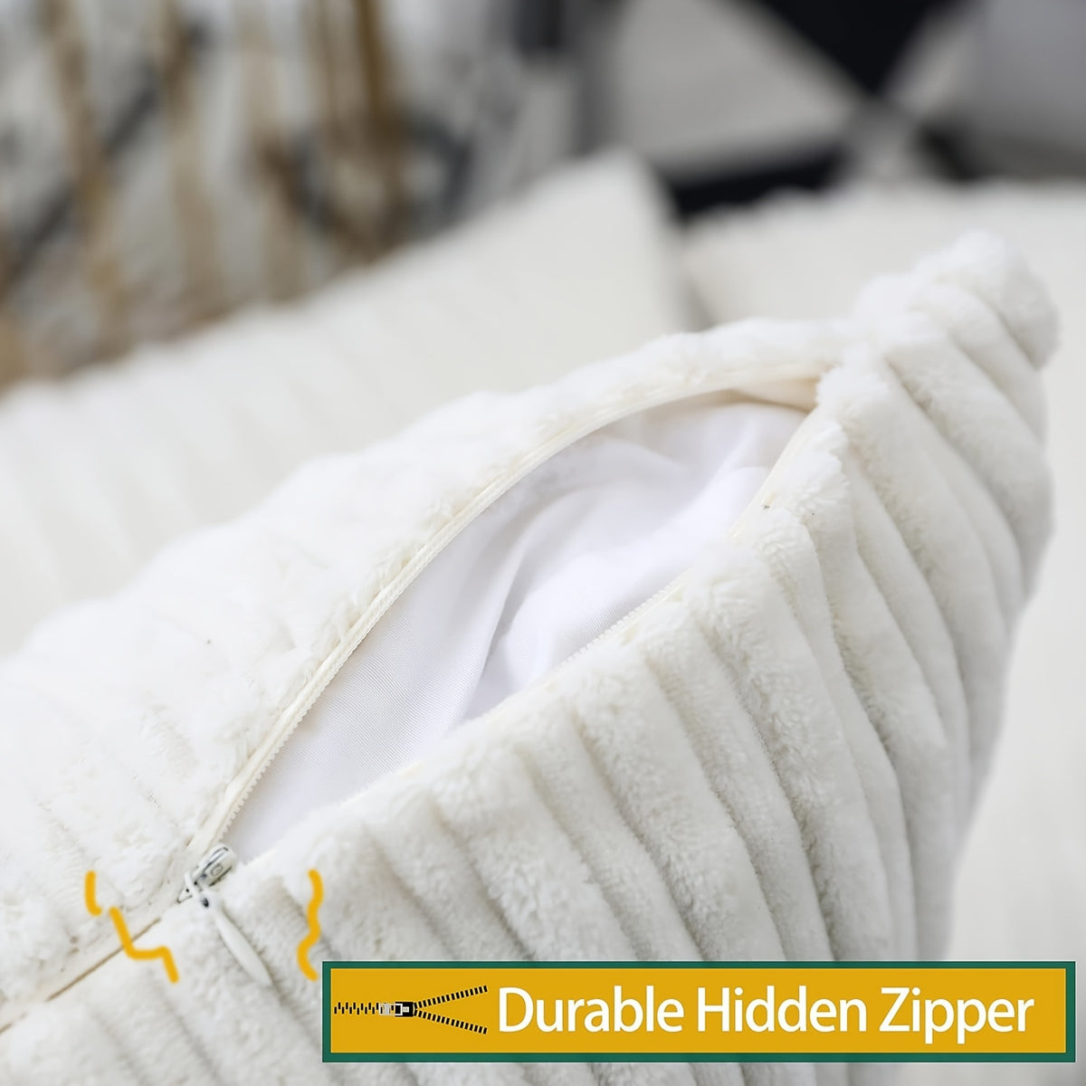 1\u002F2 Set of Mother And Striped Pillows, Corduroy Striped Pillows with High-Quality 3D Filling - Suitable for Sofas, Bedrooms, And Cars. Multi-Functional Machine Washable Decorative Pads with Multiple Sizes And Colors to Choose from