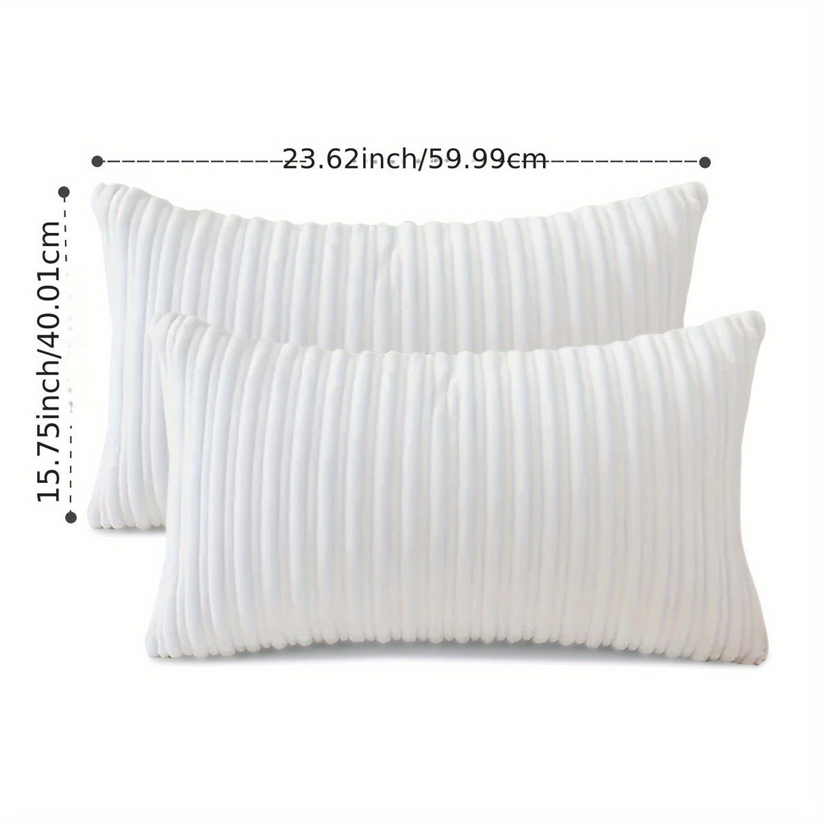 1\u002F2 Set of Mother And Striped Pillows, Corduroy Striped Pillows with High-Quality 3D Filling - Suitable for Sofas, Bedrooms, And Cars. Multi-Functional Machine Washable Decorative Pads with Multiple Sizes And Colors to Choose from
