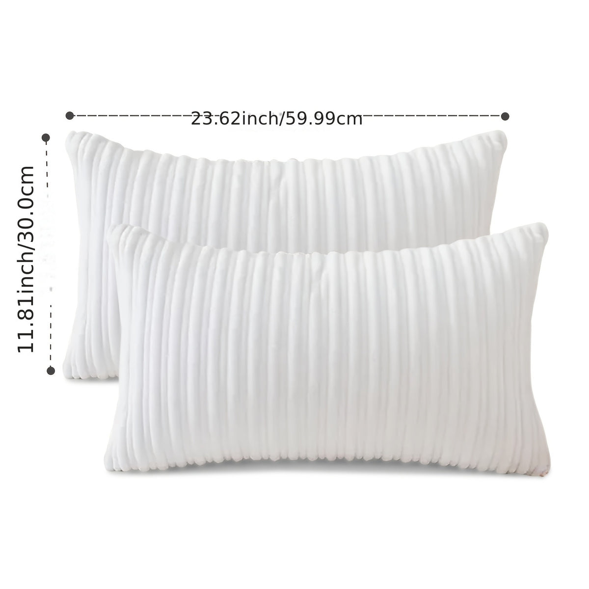 1\u002F2 Set of Mother And Striped Pillows, Corduroy Striped Pillows with High-Quality 3D Filling - Suitable for Sofas, Bedrooms, And Cars. Multi-Functional Machine Washable Decorative Pads with Multiple Sizes And Colors to Choose from