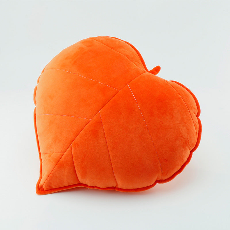 1pc Nordic Style Leaf Print Throw Pillow, Small Fresh Fabric Home Decoration Cushion, Soft Sofa Bedside Bay Window Waist Pillow, Suitable for Bedroom Living Room Homestay, Valentine's Day President's Day St. Patrick's Day Easter Decorative Pillow