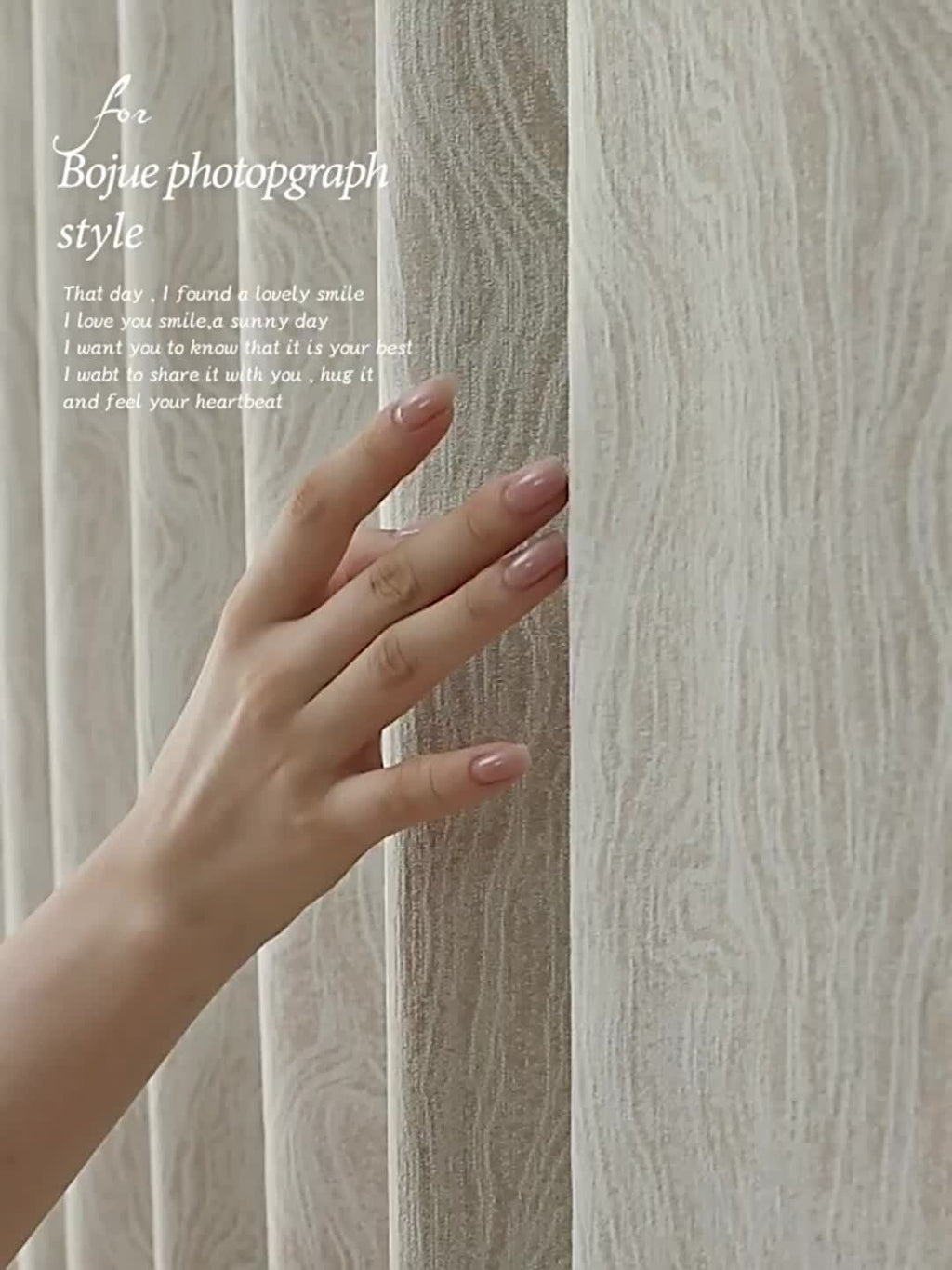 1pc, French Light Luxury Oak Grain Texture Chenille Curtain, 90% High Shading Thickened Curtain, Suitable for Living Room, Bedroom, Villa Home Decoration