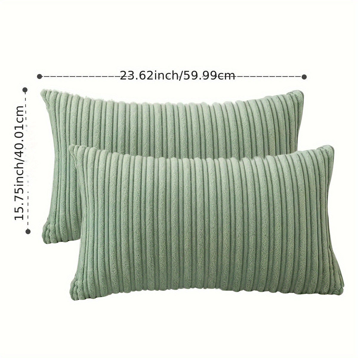 1\u002F2 Set of Mother And Striped Pillows, Corduroy Striped Pillows with High-Quality 3D Filling - Suitable for Sofas, Bedrooms, And Cars. Multi-Functional Machine Washable Decorative Pads with Multiple Sizes And Colors to Choose from