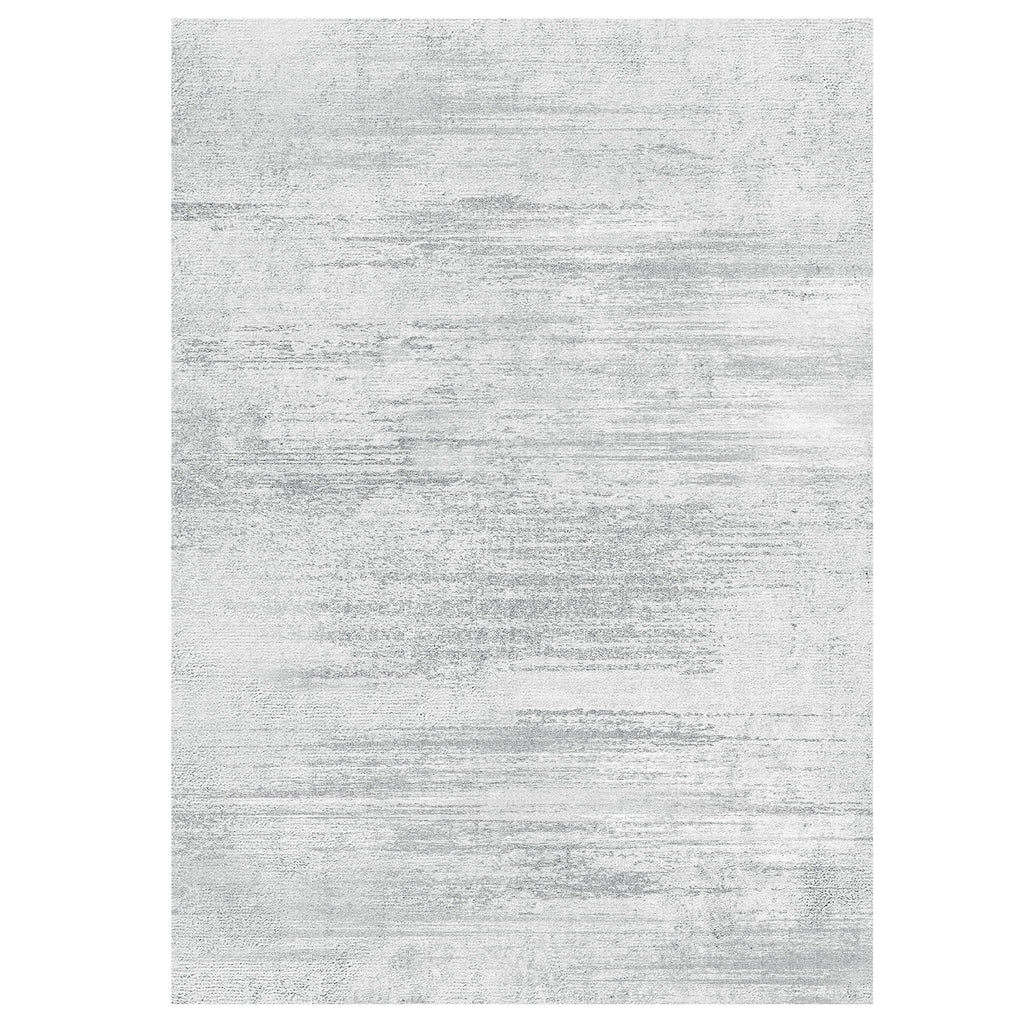 VEVOR Large Area Rug 10 x 14 ft Anti-Skid and Tear-Resistant Floor Mat Modern Gray