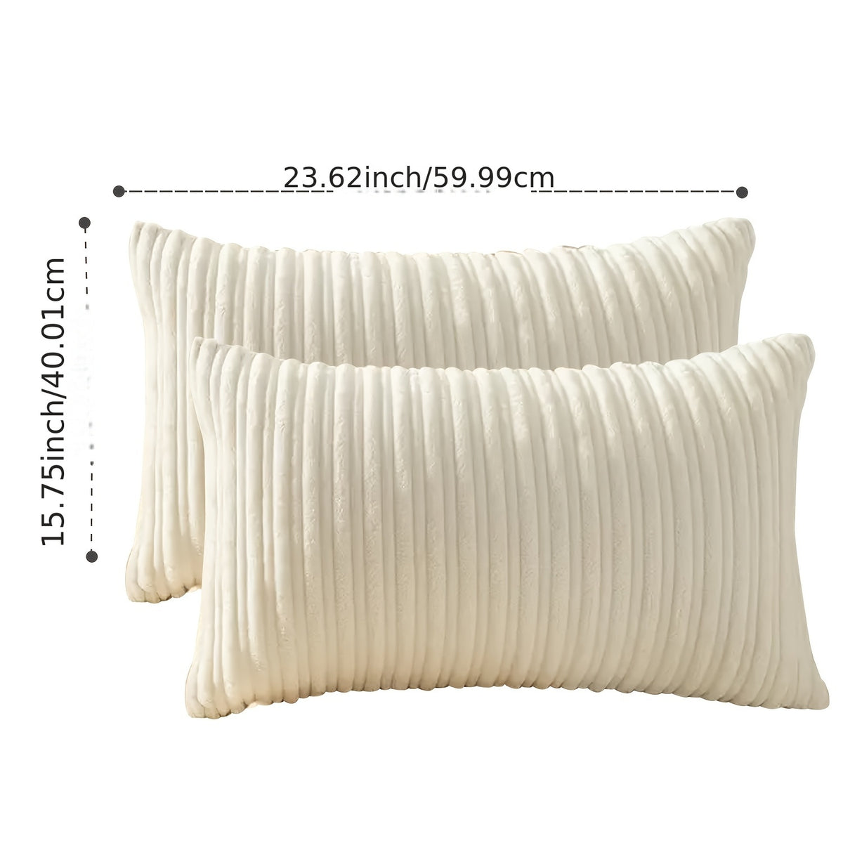1\u002F2 Set of Mother And Striped Pillows, Corduroy Striped Pillows with High-Quality 3D Filling - Suitable for Sofas, Bedrooms, And Cars. Multi-Functional Machine Washable Decorative Pads with Multiple Sizes And Colors to Choose from