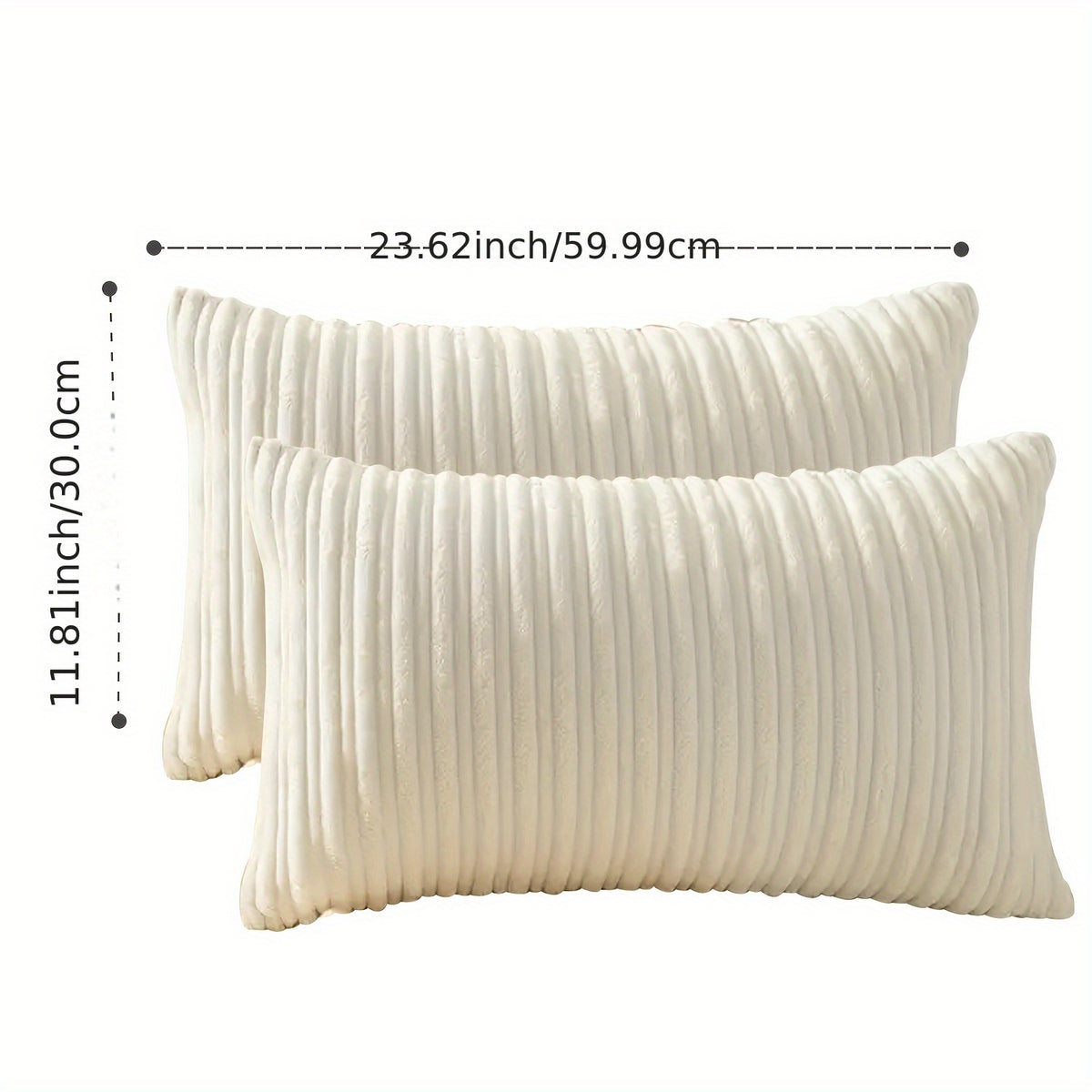 1\u002F2 Set of Mother And Striped Pillows, Corduroy Striped Pillows with High-Quality 3D Filling - Suitable for Sofas, Bedrooms, And Cars. Multi-Functional Machine Washable Decorative Pads with Multiple Sizes And Colors to Choose from