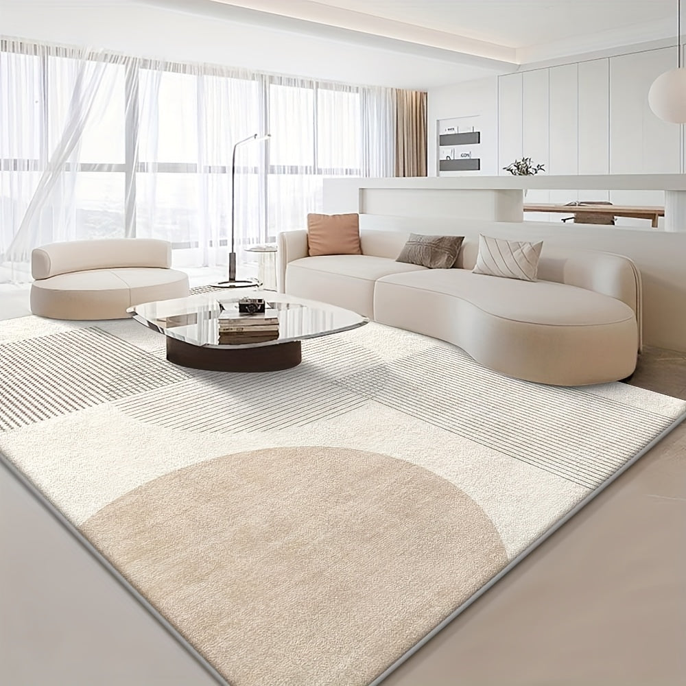 Velvet Design Floor Soft Washable Mat, Warmth Visible Everywhere Suitable for Courtyard, Garden, Bedroom, Living Room, Leisure Area, Bedside Decoration - Exquisite Decorative Carpet, Suitable for Leisure And Outdoor Living Use, Home Decor
