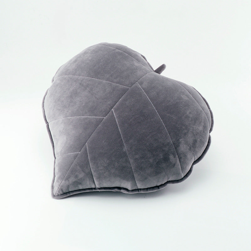 1pc Nordic Style Leaf Print Throw Pillow, Small Fresh Fabric Home Decoration Cushion, Soft Sofa Bedside Bay Window Waist Pillow, Suitable for Bedroom Living Room Homestay, Valentine's Day President's Day St. Patrick's Day Easter Decorative Pillow