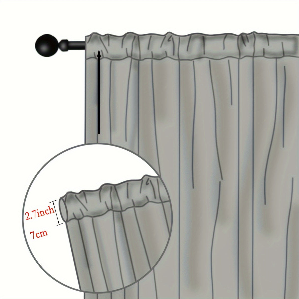 2pcs Lace Tulle Ruffle Curtains,Double Layer Beaded Ruffles Voile Sheer Curtains Romantic Window Decorative Curtains for Living Room, Office Home Decor
