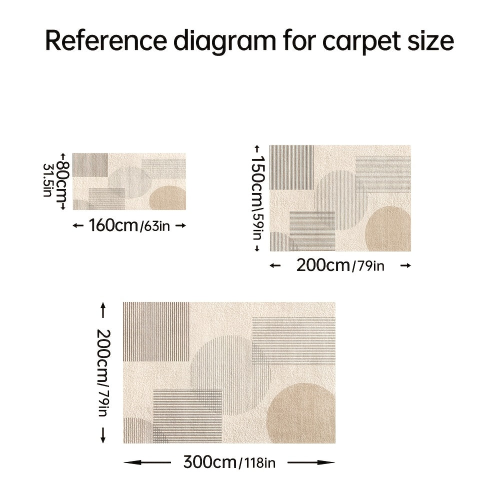 Velvet Design Floor Soft Washable Mat, Warmth Visible Everywhere Suitable for Courtyard, Garden, Bedroom, Living Room, Leisure Area, Bedside Decoration - Exquisite Decorative Carpet, Suitable for Leisure And Outdoor Living Use, Home Decor
